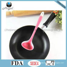 Big Size Hot Sale Translucent Silicone Ladle & Silicone Spoon Sk33